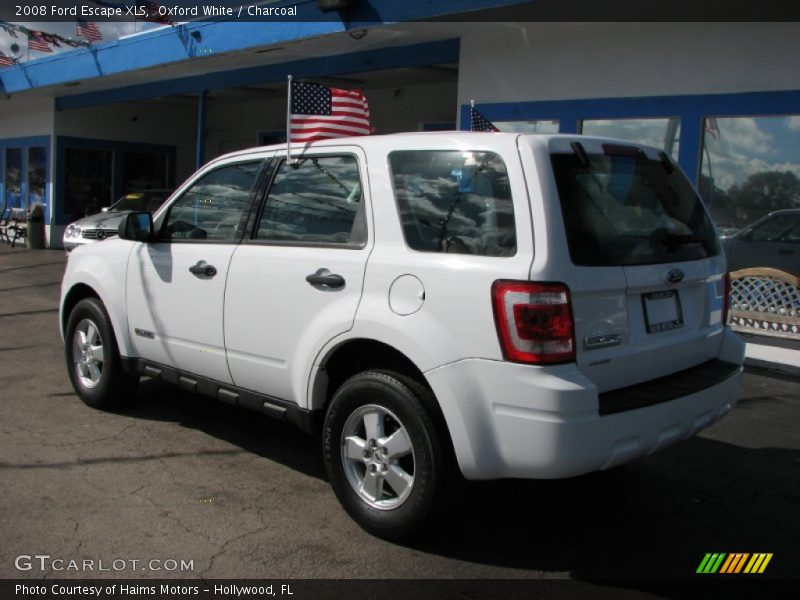 Oxford White / Charcoal 2008 Ford Escape XLS
