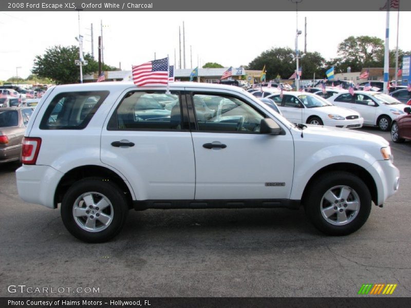 Oxford White / Charcoal 2008 Ford Escape XLS