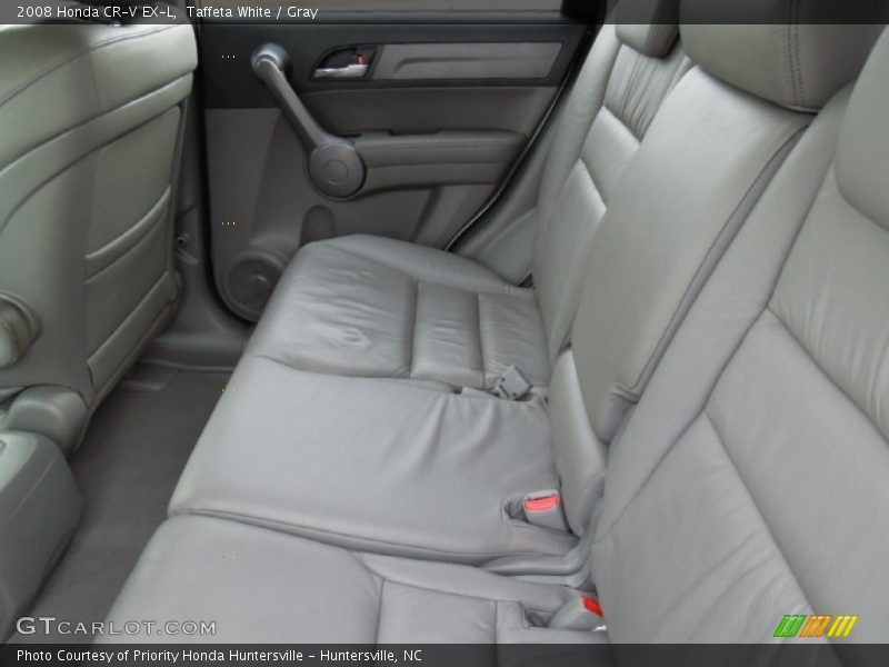 Taffeta White / Gray 2008 Honda CR-V EX-L