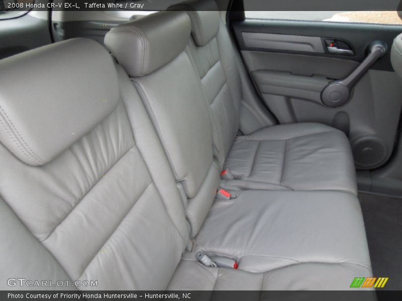 Taffeta White / Gray 2008 Honda CR-V EX-L