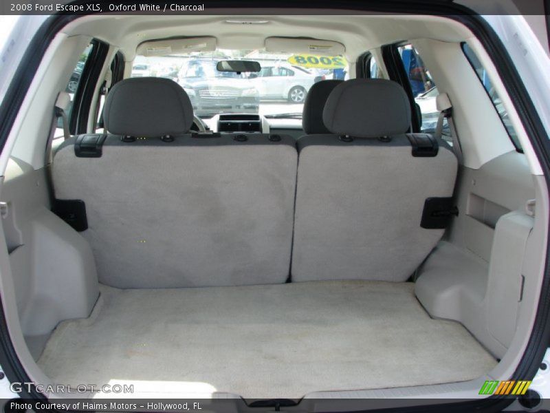 Oxford White / Charcoal 2008 Ford Escape XLS