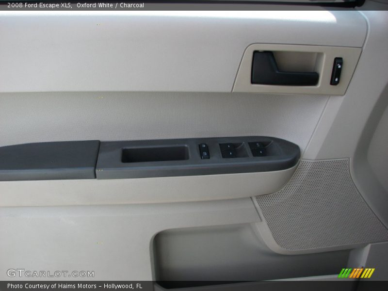 Oxford White / Charcoal 2008 Ford Escape XLS
