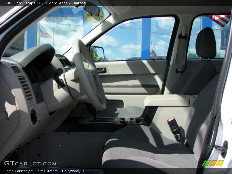 Oxford White / Charcoal 2008 Ford Escape XLS