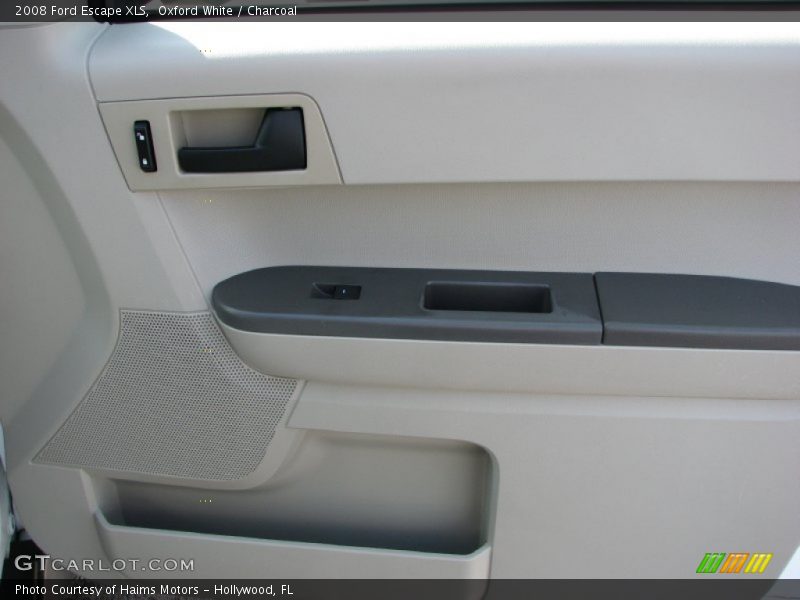 Oxford White / Charcoal 2008 Ford Escape XLS