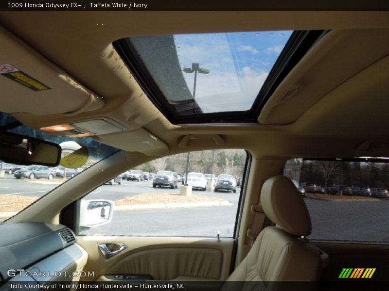 Taffeta White / Ivory 2009 Honda Odyssey EX-L