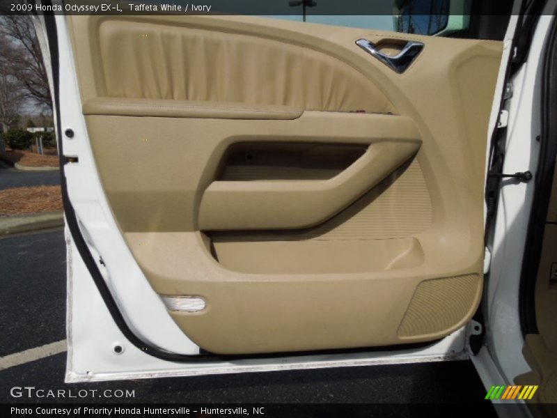 Taffeta White / Ivory 2009 Honda Odyssey EX-L