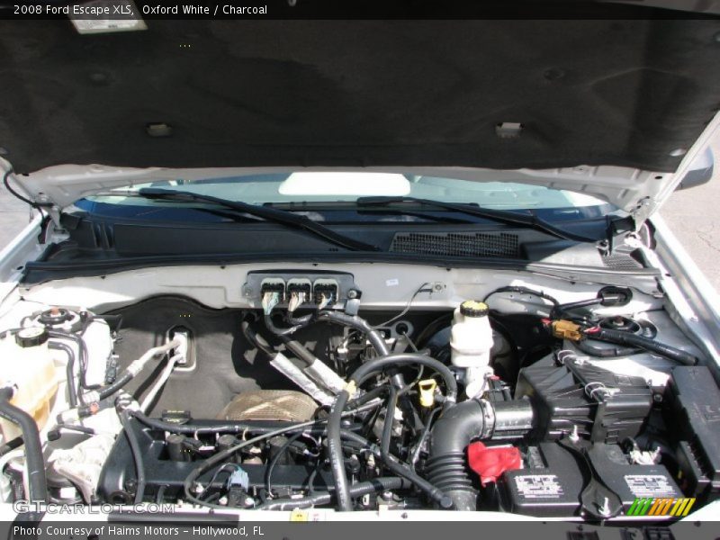 Oxford White / Charcoal 2008 Ford Escape XLS