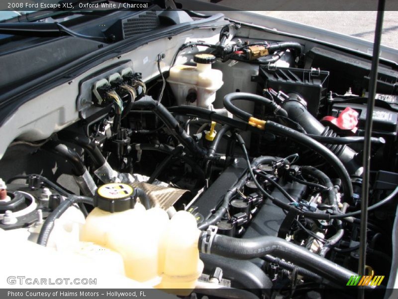 Oxford White / Charcoal 2008 Ford Escape XLS