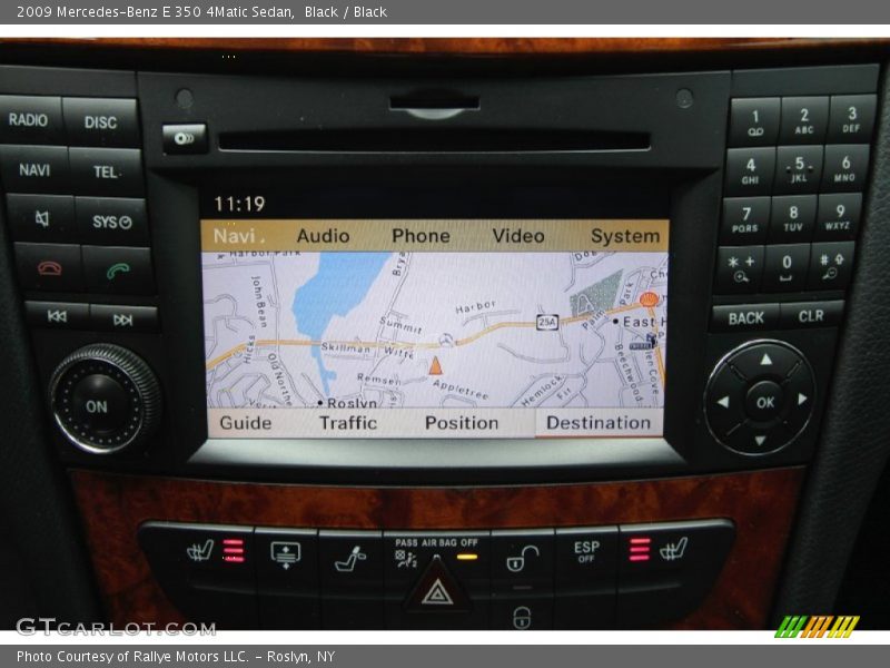 Black / Black 2009 Mercedes-Benz E 350 4Matic Sedan