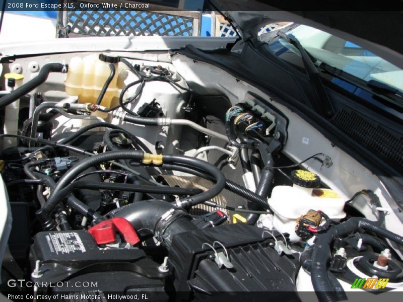 Oxford White / Charcoal 2008 Ford Escape XLS