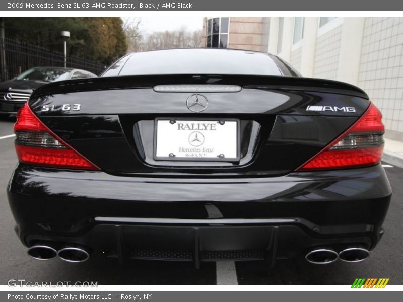 Black / AMG Black 2009 Mercedes-Benz SL 63 AMG Roadster