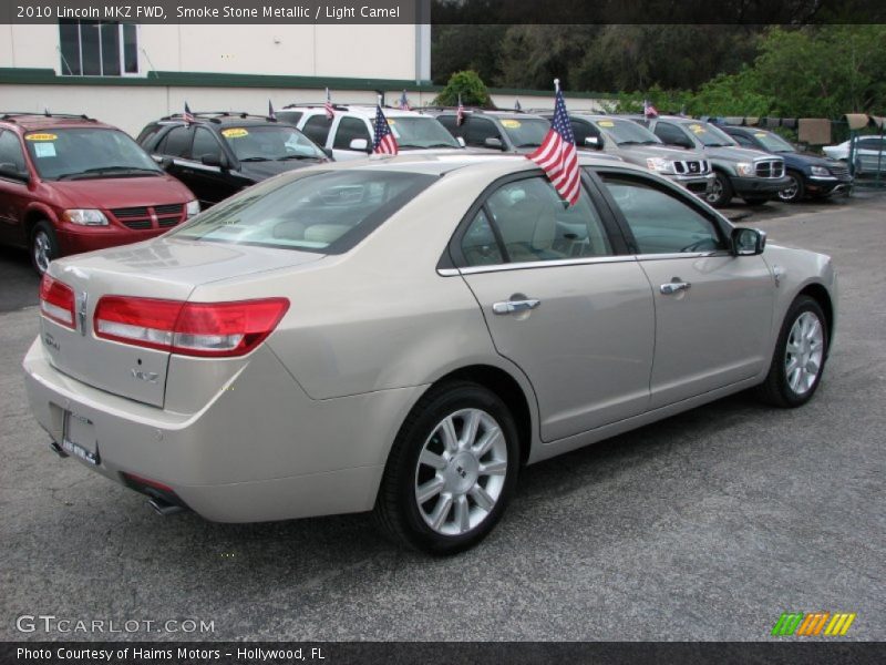 Smoke Stone Metallic / Light Camel 2010 Lincoln MKZ FWD