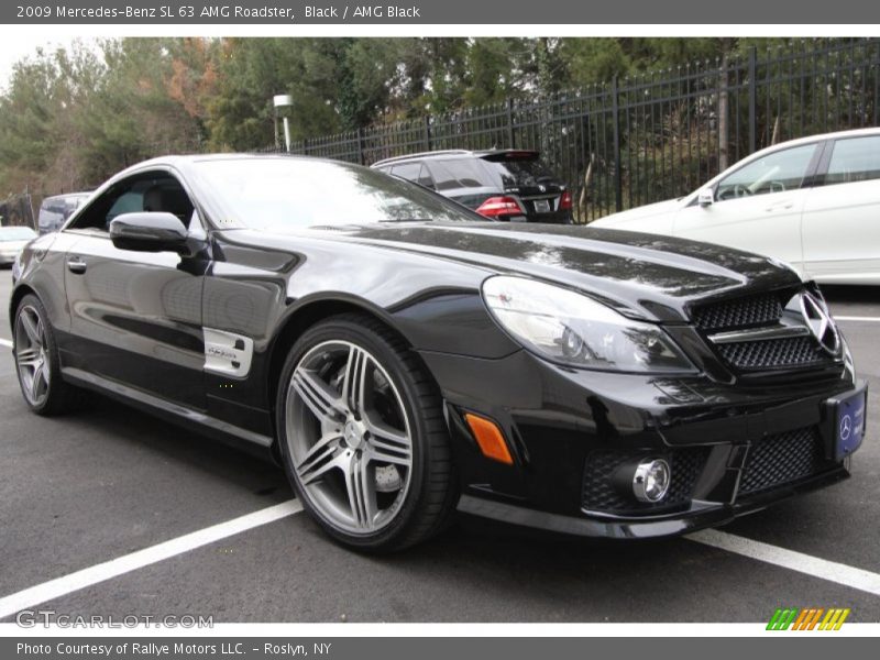 Front 3/4 View of 2009 SL 63 AMG Roadster