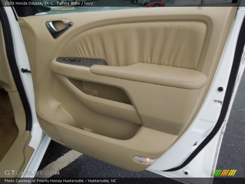 Taffeta White / Ivory 2009 Honda Odyssey EX-L