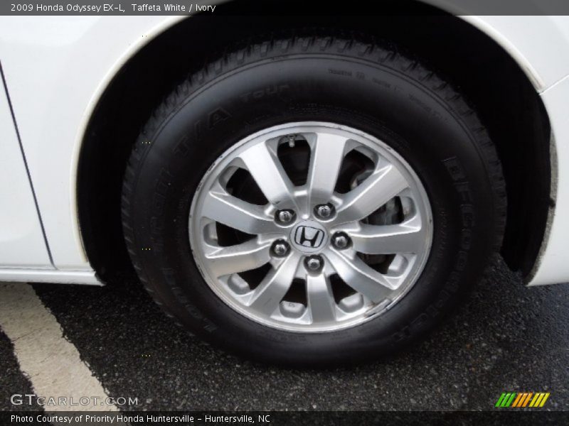 Taffeta White / Ivory 2009 Honda Odyssey EX-L