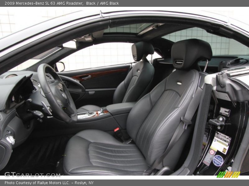  2009 SL 63 AMG Roadster AMG Black Interior