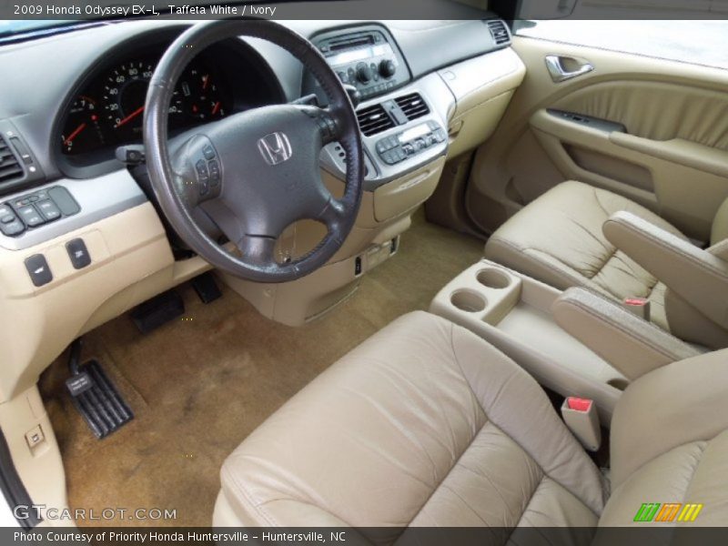 Taffeta White / Ivory 2009 Honda Odyssey EX-L