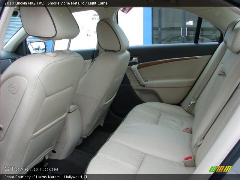Smoke Stone Metallic / Light Camel 2010 Lincoln MKZ FWD
