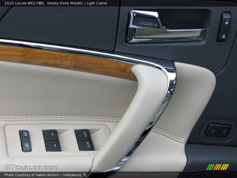 Smoke Stone Metallic / Light Camel 2010 Lincoln MKZ FWD