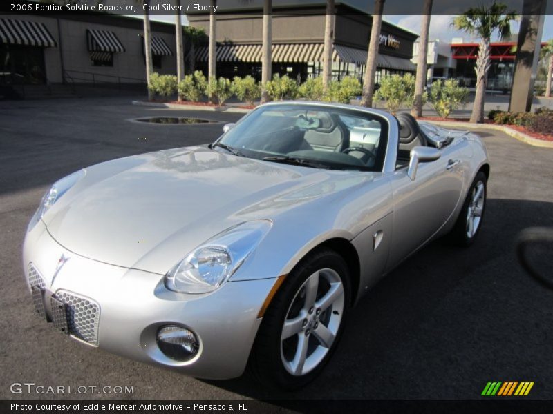Cool Silver / Ebony 2006 Pontiac Solstice Roadster