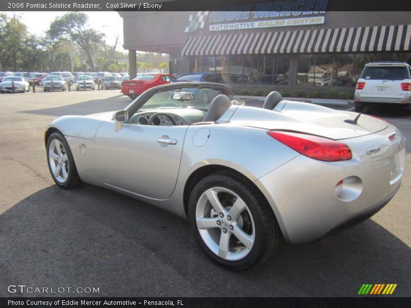 Cool Silver / Ebony 2006 Pontiac Solstice Roadster