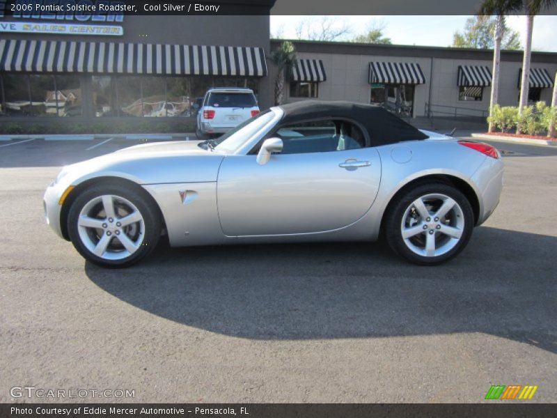 Cool Silver / Ebony 2006 Pontiac Solstice Roadster