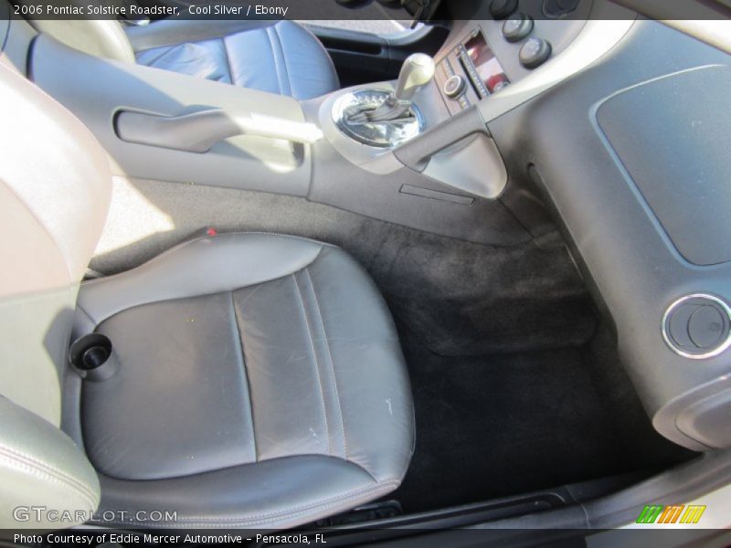 Cool Silver / Ebony 2006 Pontiac Solstice Roadster