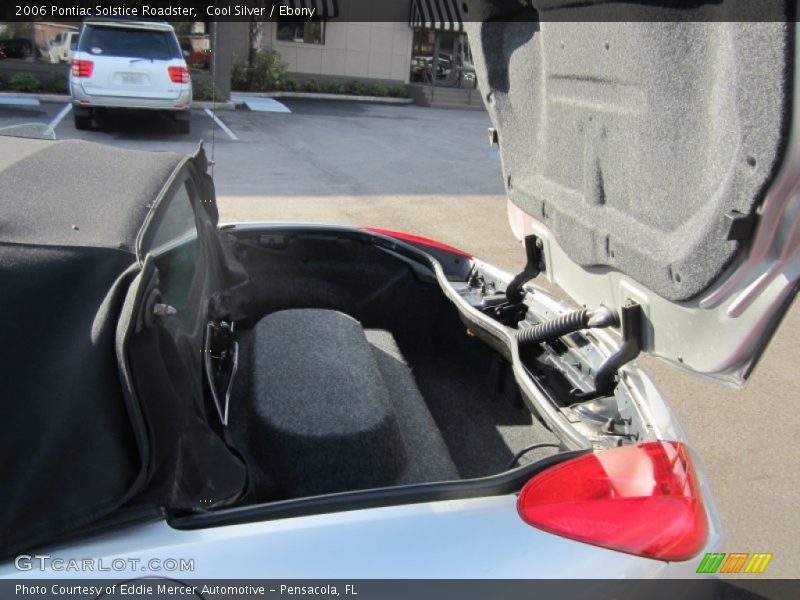 Cool Silver / Ebony 2006 Pontiac Solstice Roadster