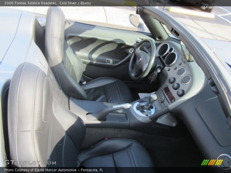 Cool Silver / Ebony 2006 Pontiac Solstice Roadster