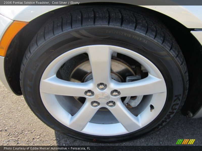 Cool Silver / Ebony 2006 Pontiac Solstice Roadster