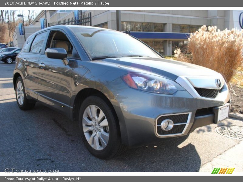 Polished Metal Metallic / Taupe 2010 Acura RDX SH-AWD