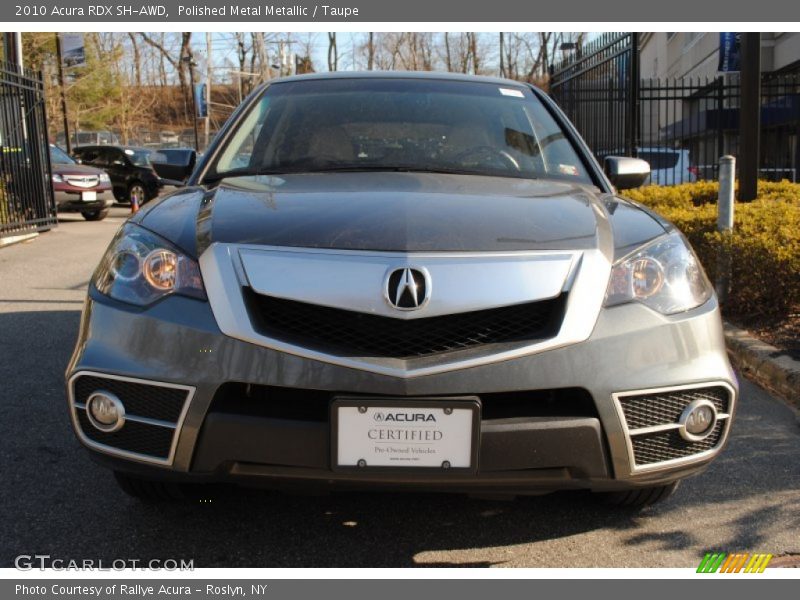 Polished Metal Metallic / Taupe 2010 Acura RDX SH-AWD