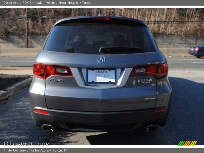 Polished Metal Metallic / Taupe 2010 Acura RDX SH-AWD