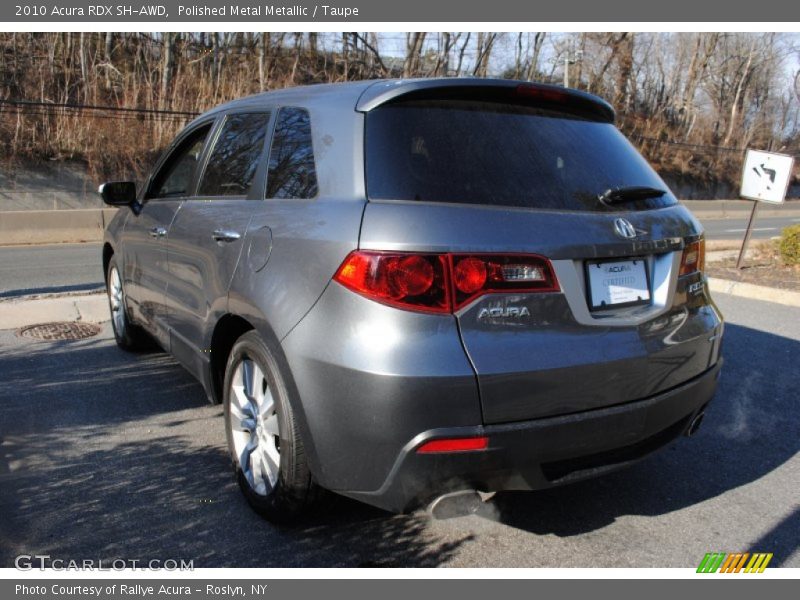 Polished Metal Metallic / Taupe 2010 Acura RDX SH-AWD