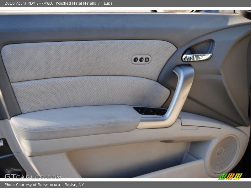 Polished Metal Metallic / Taupe 2010 Acura RDX SH-AWD
