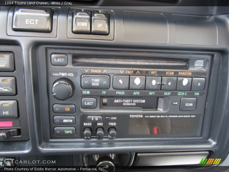 Audio System of 1994 Land Cruiser 