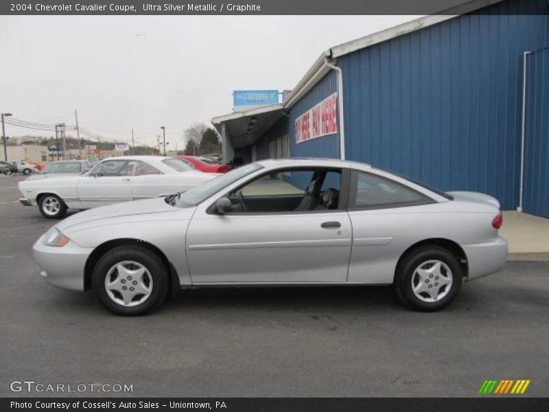 Ultra Silver Metallic / Graphite 2004 Chevrolet Cavalier Coupe