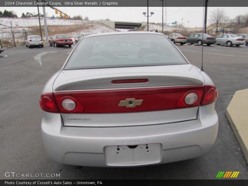 Ultra Silver Metallic / Graphite 2004 Chevrolet Cavalier Coupe