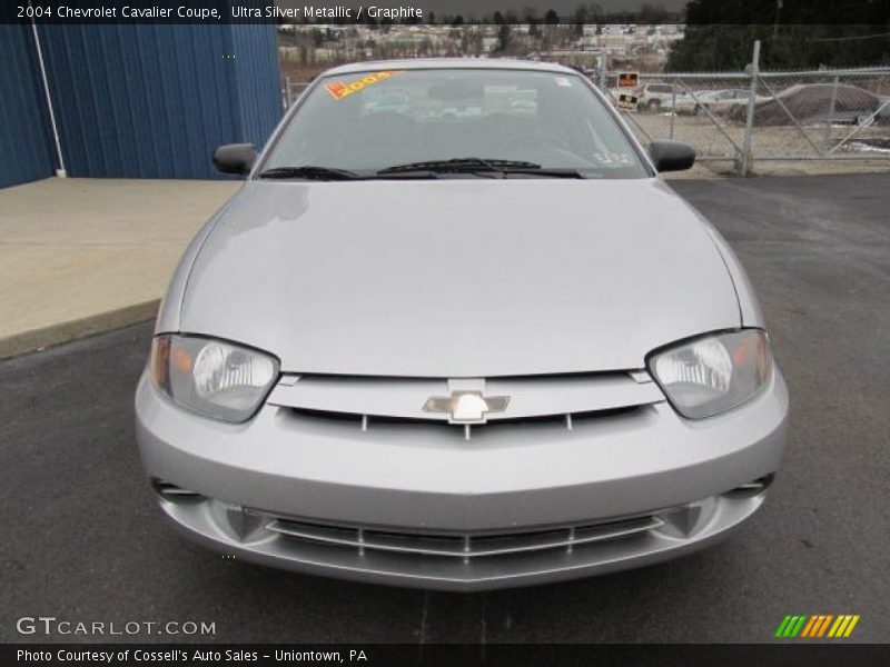 Ultra Silver Metallic / Graphite 2004 Chevrolet Cavalier Coupe