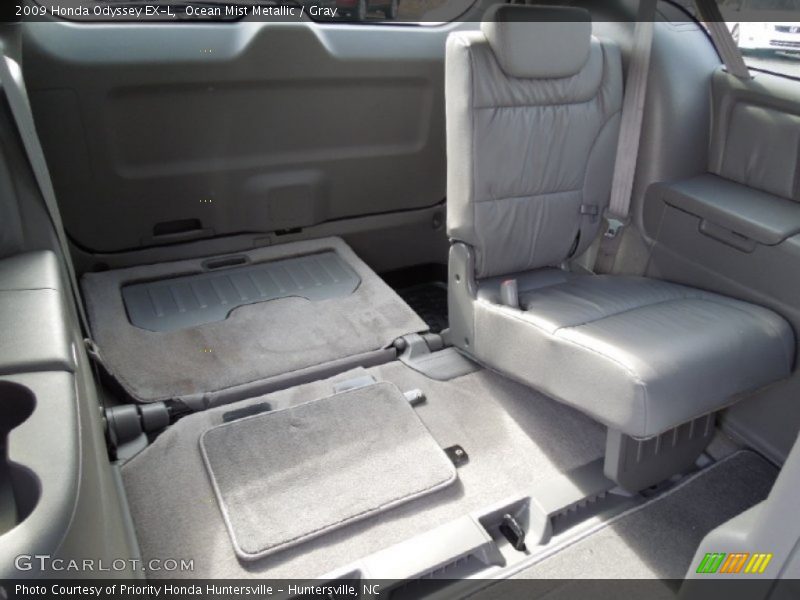 Ocean Mist Metallic / Gray 2009 Honda Odyssey EX-L