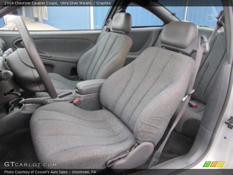 Ultra Silver Metallic / Graphite 2004 Chevrolet Cavalier Coupe