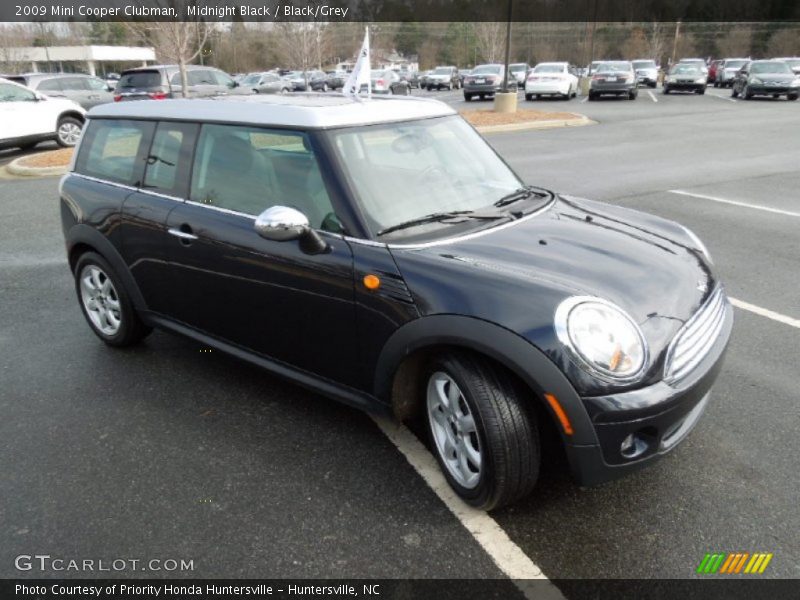 Midnight Black / Black/Grey 2009 Mini Cooper Clubman