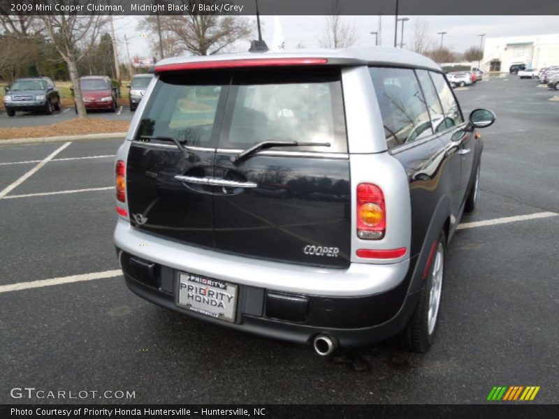 Midnight Black / Black/Grey 2009 Mini Cooper Clubman