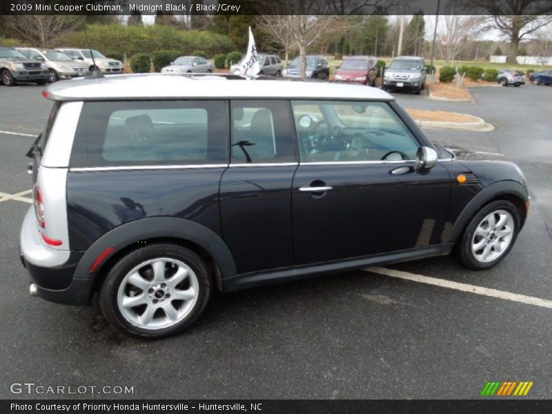Midnight Black / Black/Grey 2009 Mini Cooper Clubman