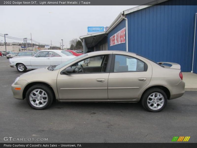 Light Almond Pearl Metallic / Taupe 2002 Dodge Neon SXT