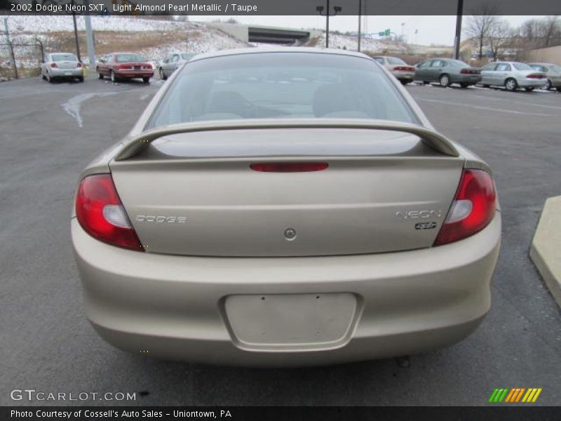 Light Almond Pearl Metallic / Taupe 2002 Dodge Neon SXT
