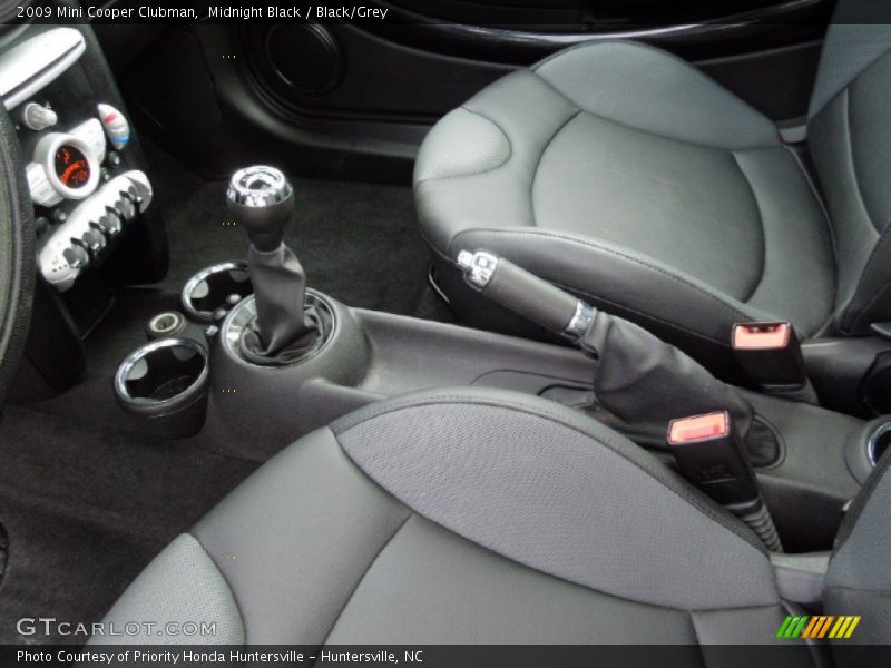 Midnight Black / Black/Grey 2009 Mini Cooper Clubman