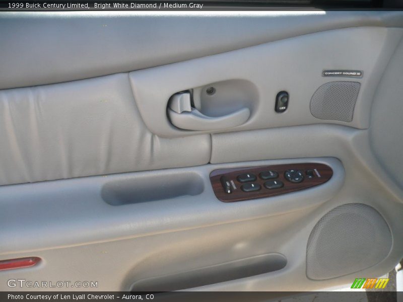 Bright White Diamond / Medium Gray 1999 Buick Century Limited