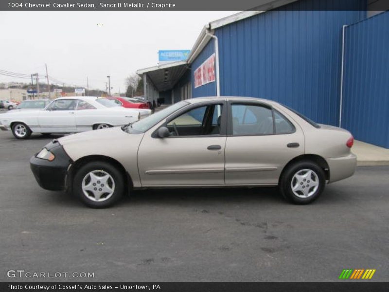 Sandrift Metallic / Graphite 2004 Chevrolet Cavalier Sedan