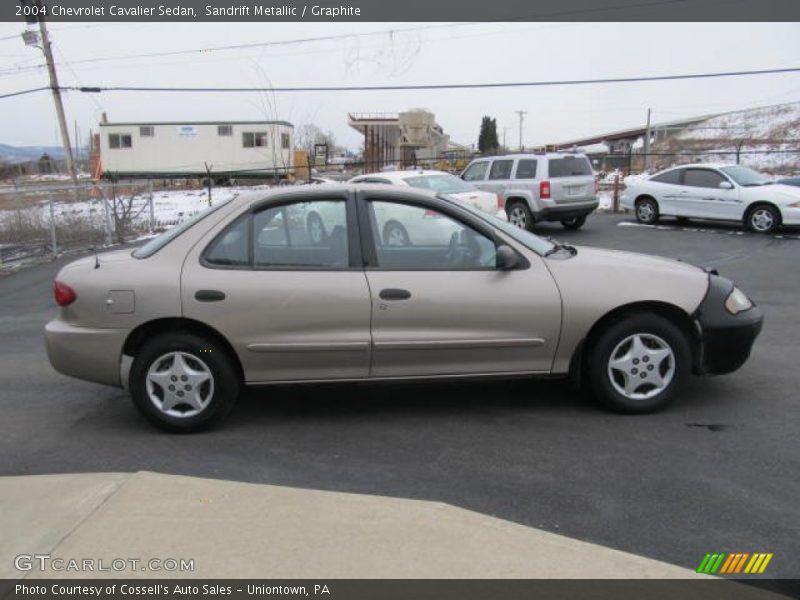 Sandrift Metallic / Graphite 2004 Chevrolet Cavalier Sedan
